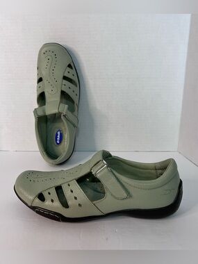 Dr Scholls Mary Jane Advanced Comfort Series Shoes Womens Size 7 Mint Green